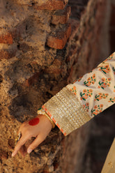 3-PC Embroidered Raw-Silk Suit CMA-5-23